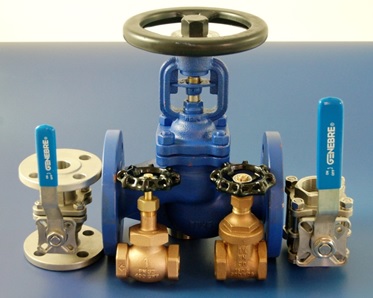 A selection of high quality industrial valves from Genebre & Albion